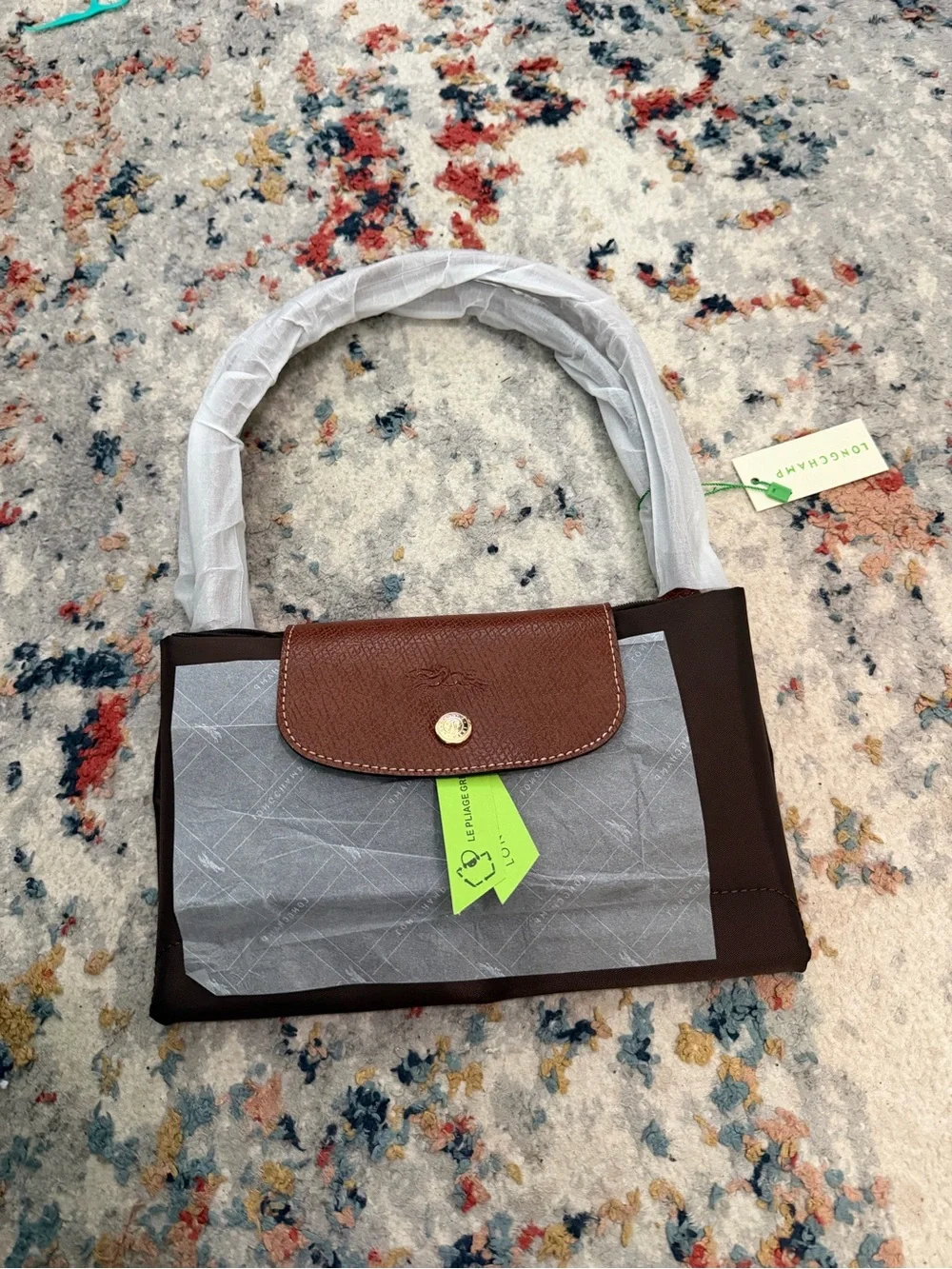 Longchamp Brown Tote Bag
